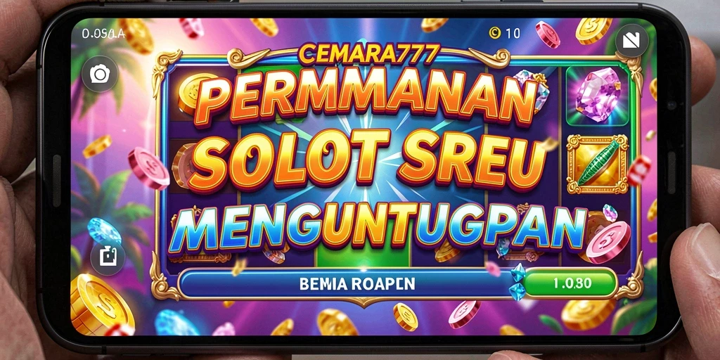 Tampilan gameplay Slot yang menarik dan penuh warna di CEMARA777.
