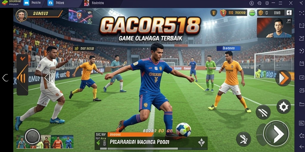 Screenshot GACOR518 menampilkan gameplay yang intens dan interaktif.