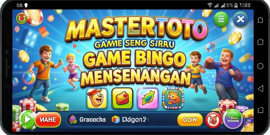 Tampilan gameplay MASTERTOTO dengan suasana Bingo yang seru.