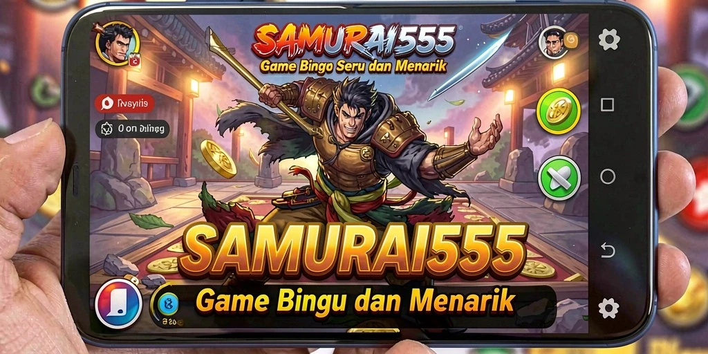 Screenshot gameplay SAMURAI555 yang menunjukkan keseruan bermain Bingo.